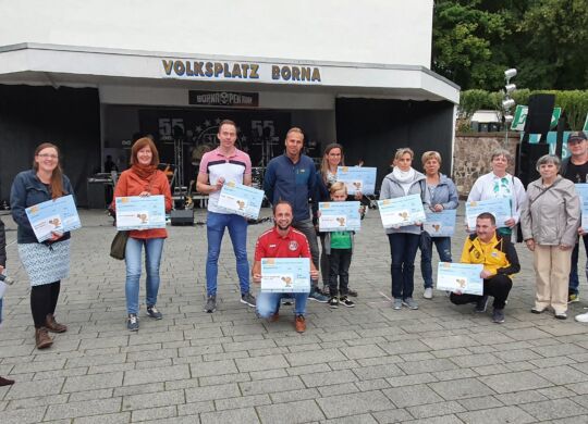 Scheckübergabe Sonni-Meilen 2020 II